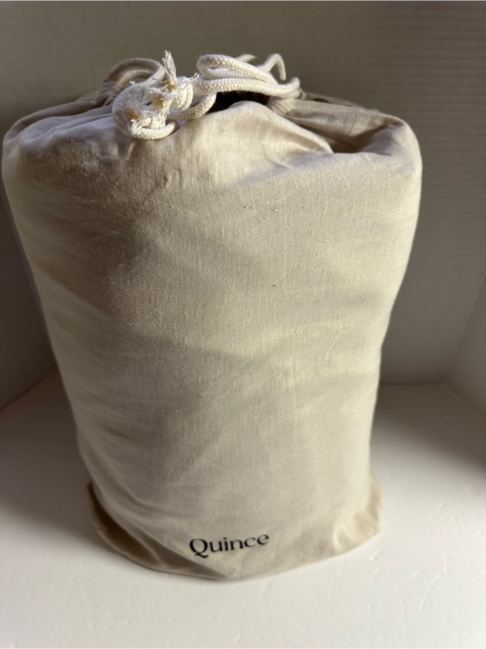 NWOT QUINCE European Linen Duvet Cover Set -  Oat - King/Cal King - Picture 6 of 7